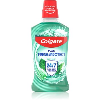Colgate Plax Soft Mint apa de gura antiplaca - imagine 2